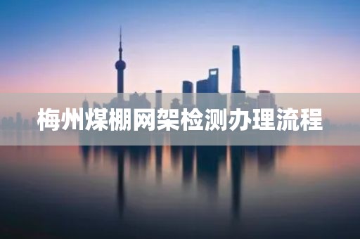 梅州煤棚网架检测办理流程